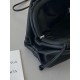 Bottega Veneta Mini Pouch with Strap in Black Calfskin