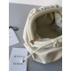 Bottega Veneta Mini Pouch with Strap in Ivory Calfskin