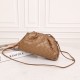 Bottega Veneta Mini Pouch with Strap in Caramel Intrecciato Lambskin