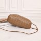 Bottega Veneta Mini Pouch with Strap in Caramel Intrecciato Lambskin