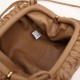 Bottega Veneta Mini Pouch with Strap in Caramel Intrecciato Lambskin