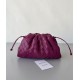 Bottega Veneta Mini Pouch with Strap in Cinnabar Intrecciato Lambskin