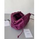 Bottega Veneta Mini Pouch with Strap in Cinnabar Intrecciato Lambskin