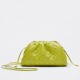 Bottega Veneta Mini Pouch with Strap in Kiwi Intrecciato Lambskin