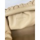 Bottega Veneta Mini Pouch with Strap in Porridge Intrecciato Lambskin