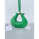 Bottega Veneta Turn Bag In Green Intrecciato Lambskin