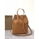 Burberry Small TB Bucket Bag Warm Russet Brown