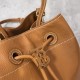 Burberry Small TB Bucket Bag Warm Russet Brown