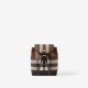 Burberry Mini Check Backpack Dark Birch Brown