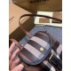 Burberry Mini Check Backpack Dark Birch Brown