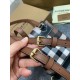 Burberry Mini Check Backpack Dark Birch Brown