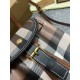 Burberry Mini Check Backpack Dark Birch Brown