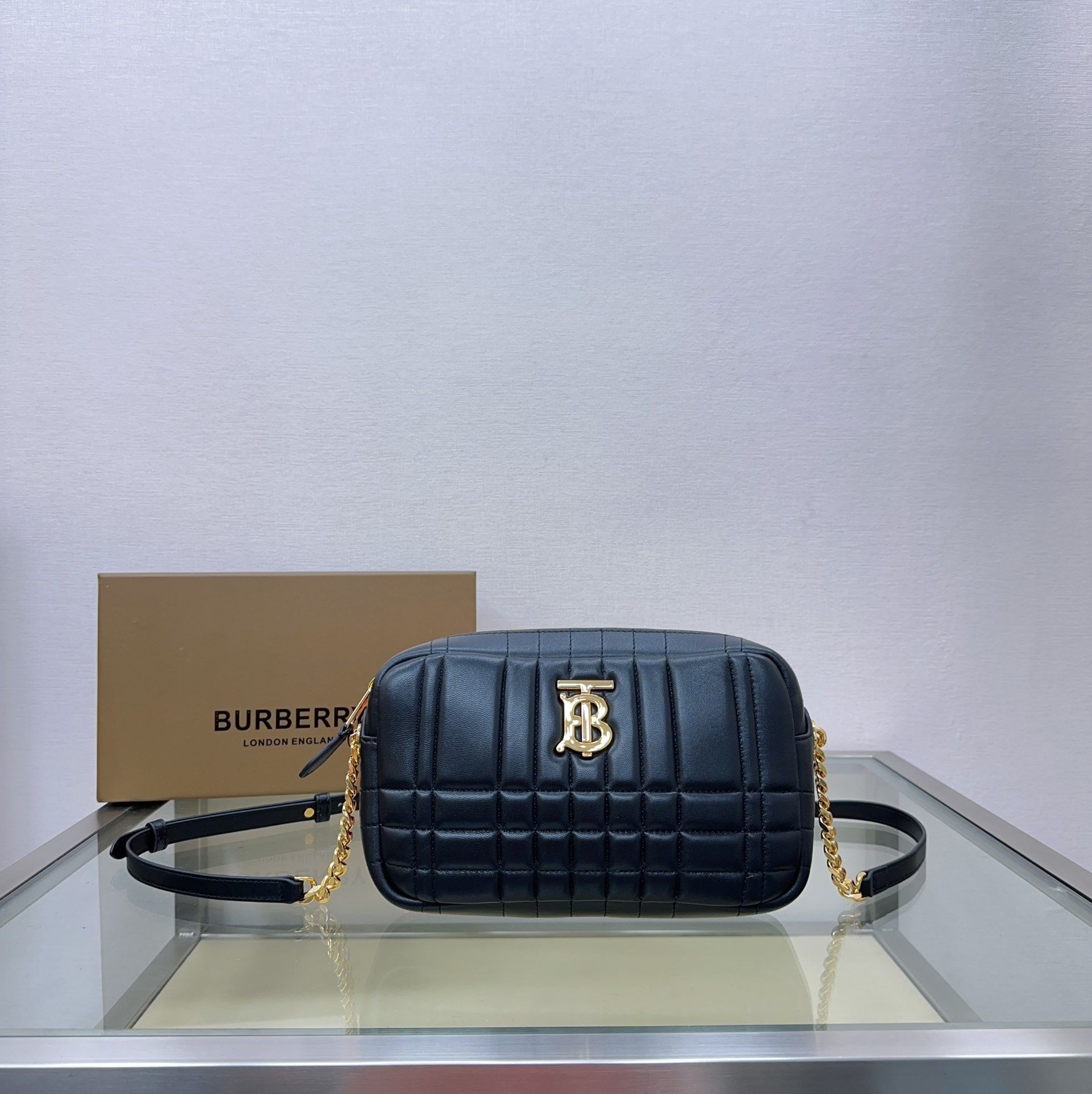 Burberry Small Lola Camera Bag Black