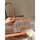 Burberry Large London Tote Briar Brown