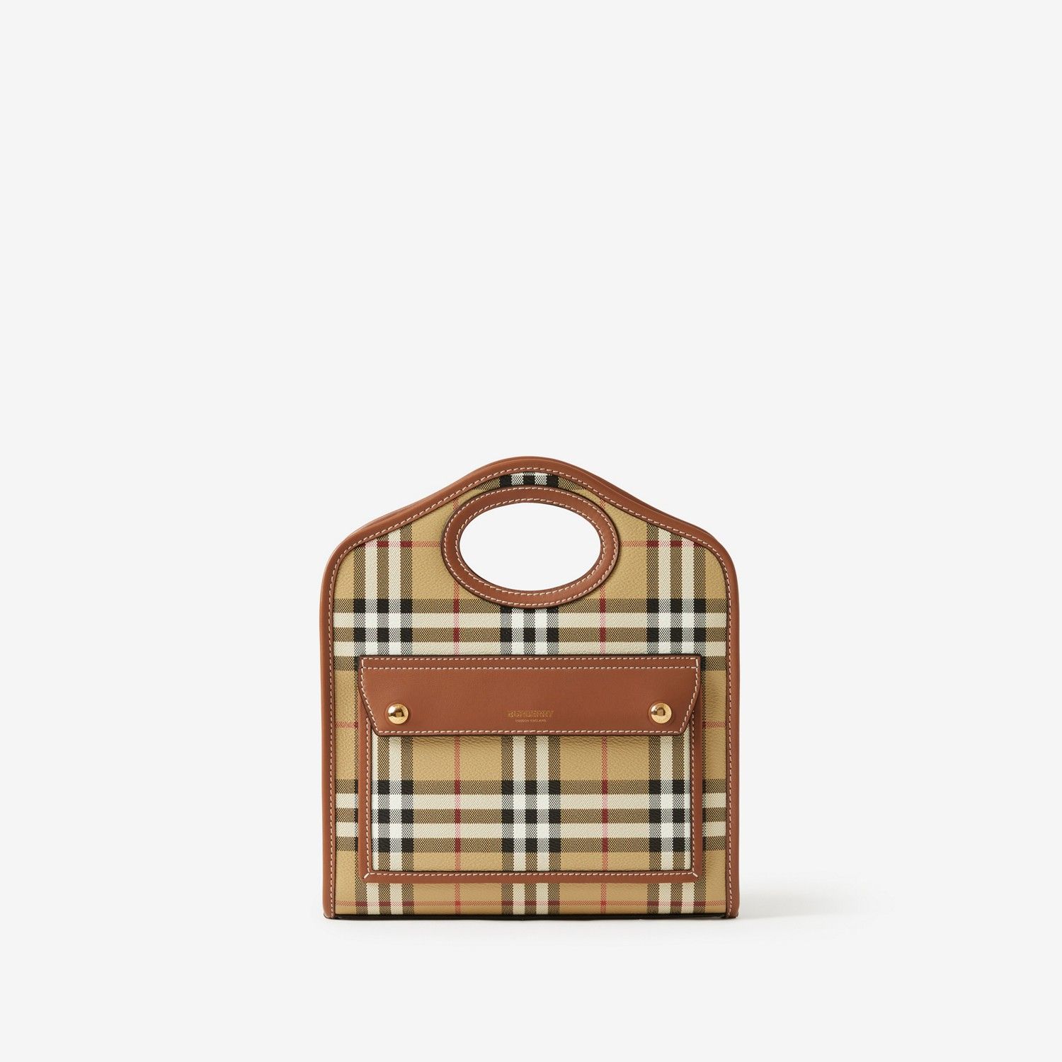 Burberry Mini Pocket Bag Briar Brown