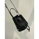 Burberry Mini TB Bucket Bag Black