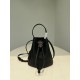 Burberry Mini TB Bucket Bag Black