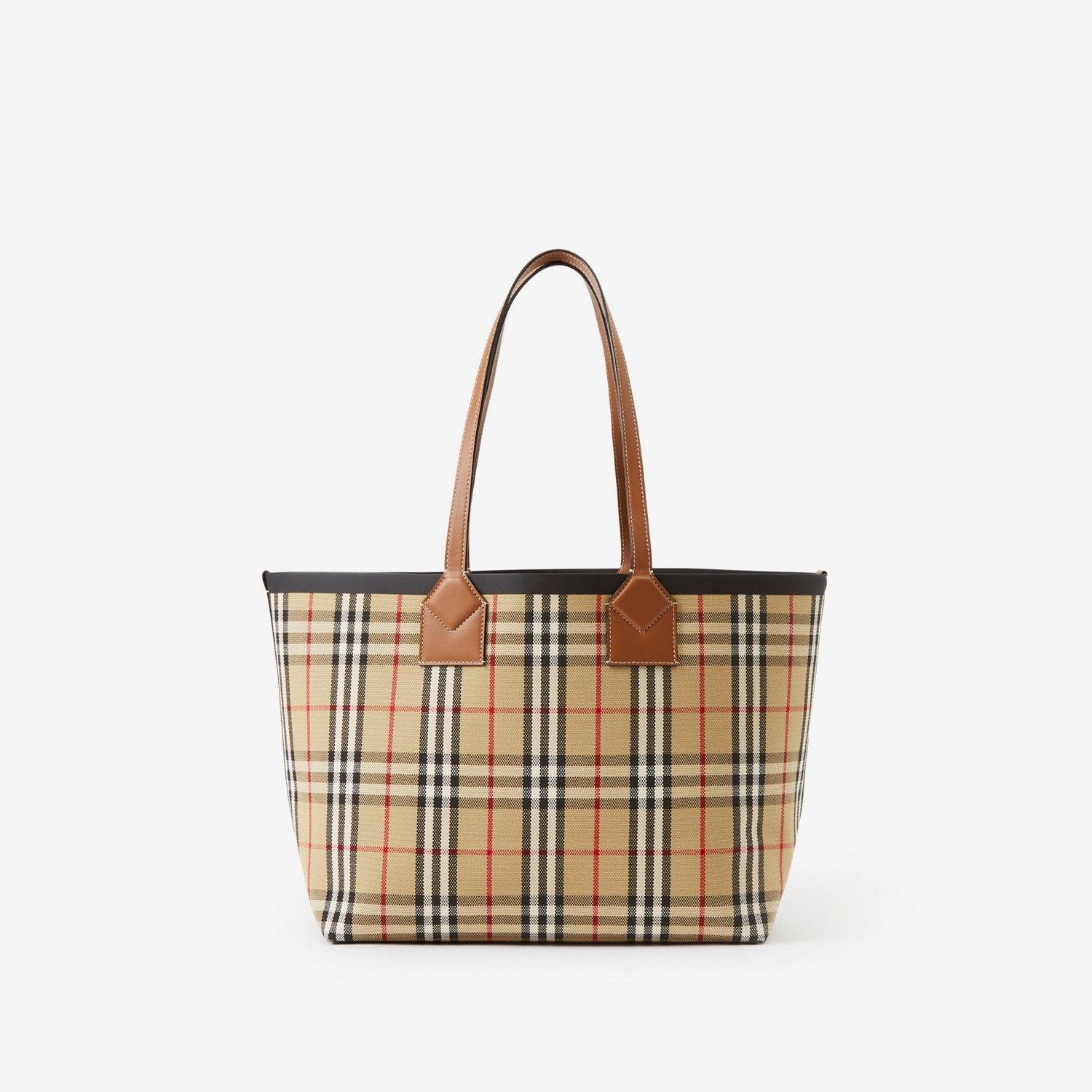 Burberry Medium London Tote Briar Brown