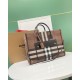 Burberry Medium Freya Tote Dark Birch Brown