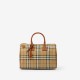 Burberry Medium Check Bowling Bag Archive Beige