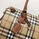 Burberry Medium Check Bowling Bag Archive Beige