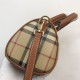 Burberry Mini Check Bowling Bag Archive Beige