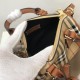 Burberry Mini Check Bowling Bag Archive Beige