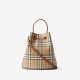 Burberry Small TB Bucket Bag Archive Beige