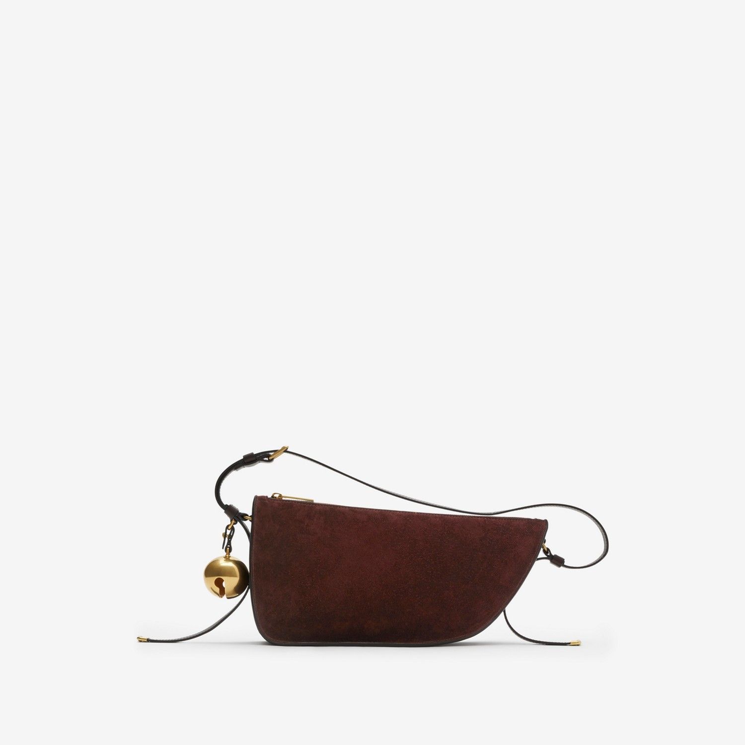 Burberry Small Shield Sling Bag Cocoa