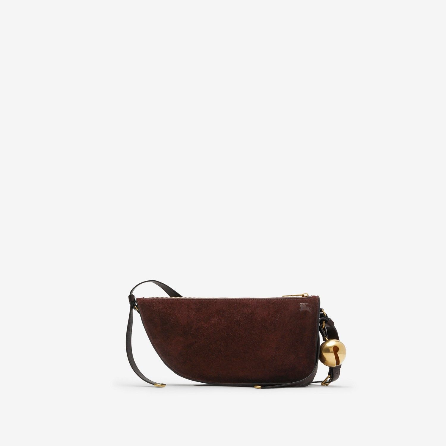 Burberry Small Shield Sling Bag Cocoa