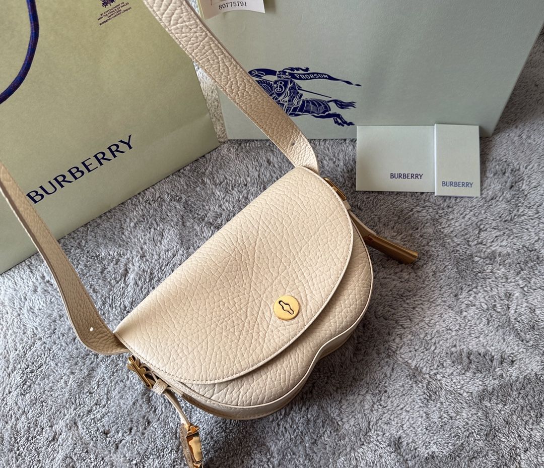 Burberry Chess Satchel Pearl