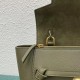 Celine Belt Nano Bag In Army Green Grained Calfskin