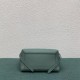 Celine Belt Nano Bag In Celadon Grained Calfskin