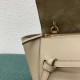 Celine Belt Nano Bag In Light Beige Grained Calfskin