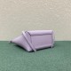 Celine Belt Nano Bag In Lilas Grained Calfskin