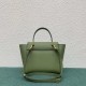 Celine Belt Nano Bag In Light Khaki Grained Calfskin