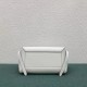 Celine Micro Belt Bag In White Grained Calfskin