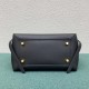 Celine Belt Mini Bag In Black Grained Calfskin