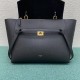 Celine Belt Mini Bag In Black Grained Calfskin