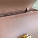 Celine Classic Box Teen Bag In Antique Rose Box Calfskin