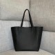 Celine Small Cabas Phantom Bag In Black Grained Calfskin