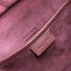 Celine Nano Luggage Tote Bag In Ruby Drummed Calfskin