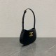 Celine Tilly Medium Bag in Black Calfskin