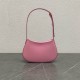 Celine Tilly Medium Bag in Pink Calfskin