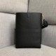 Celine Sangle Bucket Bag In Black Grained Calfskin