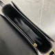 Celine Triomphe Teen Bag In Black Leather