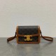 Celine Triomphe Teen Bag In Black Triomphe Canvas