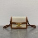 Celine Triomphe Teen Bag In Textile and Calfskin