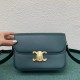 Celine Triomphe Medium Bag In Amazone Smooth Calfskin