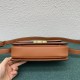 Celine Triomphe Medium Bag In Brown Natural Calfskin